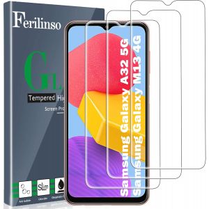 [3 Pi&iquest;&iquest;ces] Verre Tremp&iquest;&iquest; pour Samsung Galaxy A32 5G / Samsung Galaxy M13 4G / M32 5G, Protection &iquest;&iquest;cran [Compatible avec le Coque] [9H Duret&iquest;&iquest;] [Anti-Rayures] [Sans Bulles] - Neuf