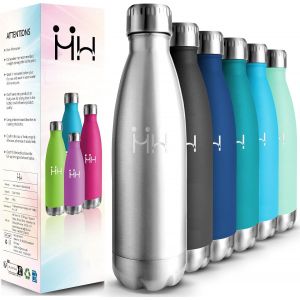 Tianyi-Gourde Isotherme - 750ml - Gourde Inox Isolé À Double Mur, Gourde Sport Sans Bpa, Bouteille Isotherme Étanche, Processus De Revêtement En Poudre - Pour Boissons Chaudes Et Froides - Neuf