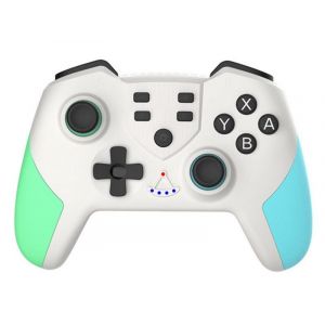 Manette De Jeu Sans Fil Bluetooth Avec Nfc Pour Nintendo Switch Et Pc - Blanc - Neuf