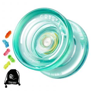 K2 Plus Crystal Responsive Yoyo, Double Yo-Yo Avec Roulement De Remplacement Non R&eacute;actif Pour Interm&eacute;diaire - Neuf