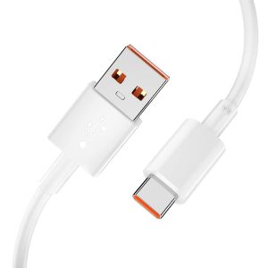 Thef-Câble Usb Type-C 1m,Câble Usb C 65w 6a Pour Mi 11ultra, Câble De Charge 120w Max Pour Xiaomi 13/12/11t Pro,Câble Usb C Charge Rapide Pour Xiaomi 12t/11t/Mi 11i/11/10t Lite/10 Pro/Redmi Note 12s - Neuf