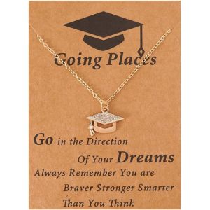 Colliers Pour Femme,Collier Cadeau De Remise De Dipl&ocirc;me Pour Femme Pendentif De Remise De Dipl&ocirc;me C&eacute;r&eacute;monie De Remise De Dipl&ocirc;me Id&eacute;es Cadeaux Pour &Eacute;v&eacute;nements Sp&eacute;ciaux De F&ecirc;te - Neuf