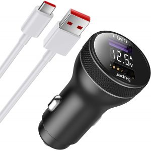 67W Chargeur Voiture Rapide Pour Redmi Note 14Pro 13Pro 11 11S 12C,Chargeur Turbo Allume Cigare Usb Avec C&acirc;ble Usb C Charge Turbo Pour Xiaomi 15 Ultra 14T 12 11T 11 Ultra Poco X7Pro X6Pro X4 Gt F6 - Neuf