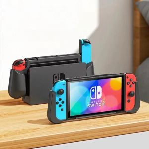 PZOZ &iquest; &eacute;tui de support pour Nitendo Switch 2, bo&icirc;tier OLED, support de poign&eacute;e amovible, housse de protection, station d'accueil enfichable, accessoires Ultra-fins,For Switch 1 Case - Neuf
