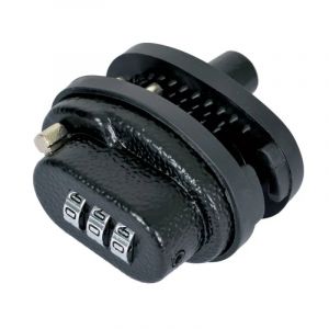 Verrou de pontet &agrave; code 3 chiffres rembourrage caoutchouc - Neuf