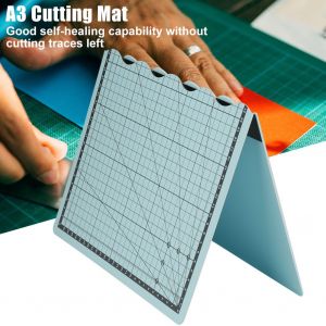Planche a decouper pliable en PVC A3 avec grille auto-cicatrisante, outil de bricolage - Neuf