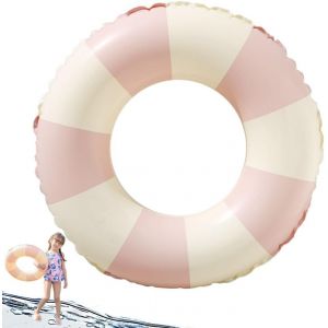 Kal-Bouée Enfant Piscine Bouee, Bouée Gonflable Pour Enfants Anneau De Natation Bouée Bébé Piscine Pour Enfants De 5 À 9 Âge, Bouée Piscine D'été Eau Jouet Photo Accessoires - Neuf