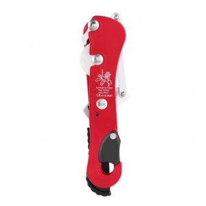 Descendeur D'escalade Auto-Freinant, Bloqueur De Corde, Accessoires D'escalade De Sauvetage, Rouge - Neuf