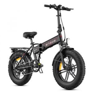 Engwe Ep-2 Boost - Vélo Électrique Pliable 20 Pouces - Batterie 48 V 13 Ah - Autonomie 100 Km - Noir - Neuf