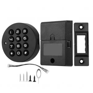 Verrouillage intelligent par mot de passe a ecran tactile numerique pour porte d'armoire et tiroir - Neuf