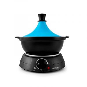 Tajine électrique Avec Pot En Terre Cuite K_jine_3_bleue Kitchencook - Neuf