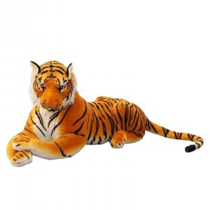 Peluche tigre, jouet en peluche, animaux en peluche, jouets pour enfants, pour décoration d'étagère - Neuf