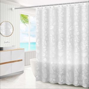 rideaux de douche,rideau de salle de bain,rideaux en tissu imperméable épais,imperméables et résistants à la moisissure - Neuf