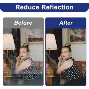 Kit de filtres polarisants universels CPL 52 mm pour appareil photo de t&eacute;l&eacute;phone portable - Filtre polarisant &agrave; clip pour t&eacute;l&eacute;phone et Android - R&eacute;duit l'&eacute;blouissement, am&eacute;liore les couleurs lors des - Neuf