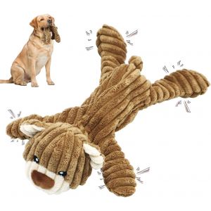 Teppc-Jouet Chien Resistant Jouets Peluche Pour Chien Jouets &Agrave; M&acirc;cher Corde Durable Pour Chiot, Chiens De Petite Moyenne Et Grande Taille (Ours) - Neuf