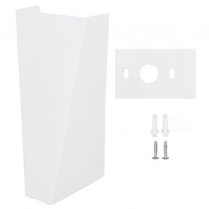Hjlian Applique Murale Led Trapezoidale Moderne Et Minimaliste, Haut Et Bas, Avec Lumiere Chaude, Coque Blanche, Ac85-265 V - Neuf