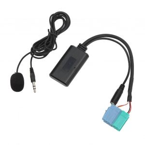 Adaptateur d'entr&eacute;e audio auxiliaire sans fil pour voiture,Bluetooth 5.0,avec microphone de remplacement pour Becker - Neuf