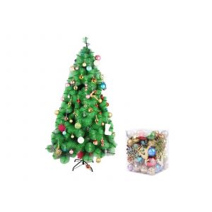 60 boules de No&euml;l &agrave; suspendre - Styles assortis - Neuf