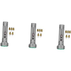 3 Pi&egrave;ces Accessoires De Lampe De Poche Sc&egrave;ne Ancien De Plein Air Brillant Portable Lampe Torche Ampoules Lampe De Poche De Randonn&eacute;e Ampoule Miniature Chien De Marche Le Fer - Neuf