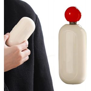 Jgd-Rouleau Poils Animaux, Rouleau Adhesif Vetement, Rouleau Anti Peluche Vetement Lavable Avec Brosse D'&eacute;pilation Cach&eacute;e, &Eacute;pilateur R&eacute;utilisable Pour V&ecirc;tements, Meubles, Poils D'animaux - Neuf