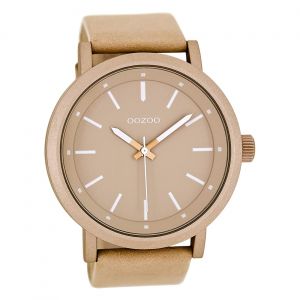 Montre Femme Oozoo Timepieces Analogique Cuir Rose Uoc8250a - Neuf