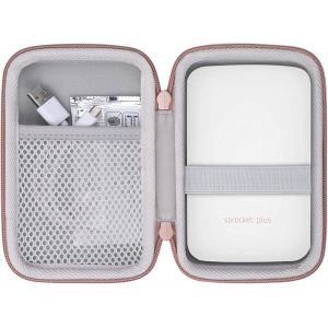 CHECARZHN--NO1-Dur Étui De Voyage Rigide Housse Cas Coque Pour Sprocket Plus Imprimante Photo Portable (Boîte Seule,Case Only)¿Blanc¿ - Neuf