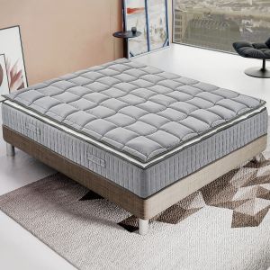 Matelas Ressort 100x190 cm ELITE - Accueil M&eacute;moire De Forme - Epaisseur 27 cm - Ferme - Neuf