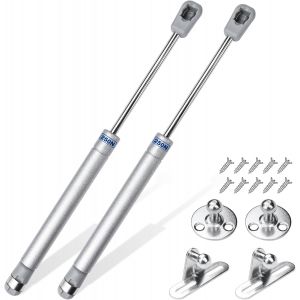 2 Pi&egrave;ces Piston &agrave; Ressort &agrave; gaz 250N Amortisseur de Meubles de Cuisine L&egrave;ve-Meuble Pneumatique Amortisseur de Bras de Piston &agrave; gaz Amortisseur de Charni&egrave;re pour Portes D'armoires - Neuf