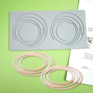 Moule À Gâteau En Silicone Pour Décoration De Cupcakes,Fondant,Tapis D'impression,Moule À Sucre (Bobine De Ligne C) - Neuf