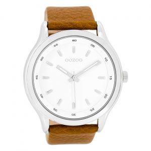 Montre Pour Homme Oozoo Timepieces Analogique Cuir Marron Uoc7430a - Neuf