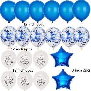 Ballon De Baudruche D&eacute;coration 35E Anniversaire Bleu D&eacute;co G&acirc;teau Anniversaire 35 Ans Homme Ballons 35 Anniversaire Homme D&eacute;co G&acirc;teau 35E Anniversaire Hommes ,D&eacute;co Anniversaire 35 Ans Homme Joyeux - Neuf