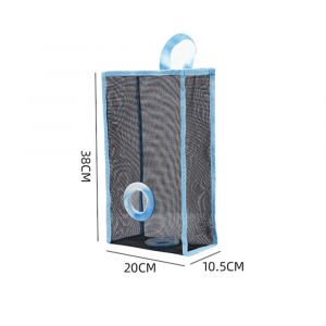 Sac De Rangement Réutilisable En Filet À Suspendre Pour Légumes (Bleu L) (2 Pièces) - Neuf