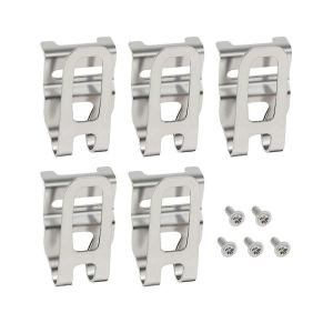 5pcs résistance perceuse électrique ceinture clip crochet de remplacement porte-outil pour perceuses à percussion outil porte-ceinture Clip Edition - Neuf
