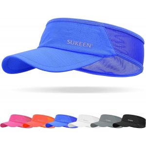 Kal-Chapeau Pare-Soleil &Agrave; S&eacute;chage Rapide, Protection Solaire Uv Upf 50+ Pour Homme Et Femme, Chapeau De Course, Chapeau De Golf, Visi&egrave;re &Eacute;lastique Fra&icirc;che Avec Bandeau Absorbant Respirant, - Neuf