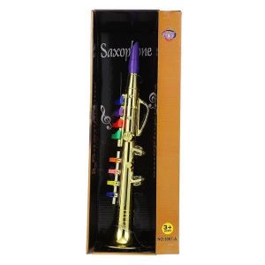 Modèle De Saxophone De Simulation De Haute Qualité Pour Enfants - Conception Réaliste, Matériaux Durables, Cadeau Idéal Pour Les Amateurs De Musique - Neuf
