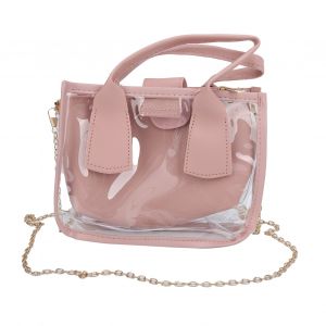 Sac A Bandouliere Transparent, Fourre-Tout, Portable, Sac A Main De Plage, Trousse De Maquillage Etanche Pour Femmes, Voyage, Vacances, Affaires - Neuf