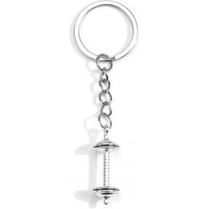 Kal-Porte-Cl&eacute;s Halt&egrave;re, Pendentif Design Halt&eacute;rophilie, Cadeau Pour Amis Et Famille, Cadeau Pour Papa, Petit Ami - Neuf