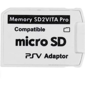 Loc-Version 6.0 Sd2vita Pour Ps Vita Carte Mémoire Tf Pour Psvita,Jeu Psv 1000/2000,Adaptateur 3.65 Système,Micror15 - Neuf