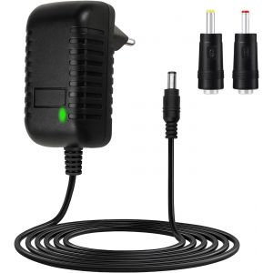 acdsgd-Adaptateur Secteur 12V 2A Universel, Alimentation AC220V 230V vers DC12V Pilote 5.5mm, Transformateur avec 1M Fil, Convertisseur Chargeur AC-DC ( 2A) - Neuf