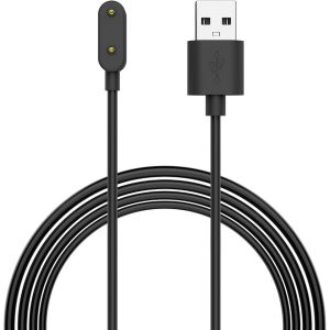 KALANKA-Chargeur Compatible avec Huawei Watch Fit 3/2/Fit/Mini/New, Huawei Band 10/9/8/7/6/6 Pro, Honor Band 9/7/6 - Station de Charge Magn&eacute;tique avec C&acirc;ble de Chargement USB 100 cm, Noir - Neuf