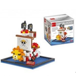 Blocs de construction de bateau 8 x 9 x 8 cm, coins arrondis, compacts, couleurs vives, jouets educatifs legers - Neuf