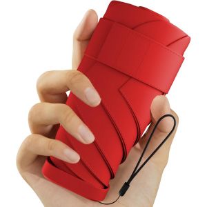 Parapluie pliant de voyage MINI Coupe vent,id&eacute;al pour tenir dans votre poche ou votre sac,parapluie portefeuille en tissu &eacute;cologique,id&eacute;al pour les d&eacute;placements quotidiens,Gar&ccedil;ons filles,cadeaux - Neuf