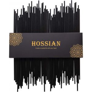 TIANYI-B&acirc;tons diffuseurs &agrave; roseaux u2013 Recharges pour diffuseurs en verre u2013 Bois de rotin naturel pour parfum d'ar&ocirc;mes (25,4 cm, noir) - Neuf