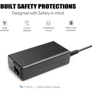 19V Alimentaiton Chargeur pour ASUS TUF VG279Q VG278Q VG275Q24 27"" HDR G-Sync Gaming Monitor VG24V VG24VQ ADP-40KD BB, ADP-65GD B, EXA1203YH, EXA1204YH, PA-1650-78 JBL Xtreme Enceinte AC Adapter - Neuf