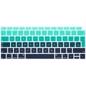 LORANKA-ESP Coque de Clavier en Silicone Souple pour MacBook Air 2018 [13,3"" A1932 avec &eacute;cran Retina et Touch ID] - Neuf