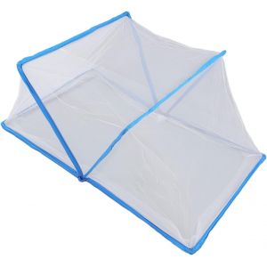 Moustiquaire pour Lit,50x27x20 Pouces,Tente de Moustiquaire Pliable et Portable pour Chambre à Coucher,Tente de Berceau en Maille Fine pour Voyage,été,Chambre à Coucher, - Neuf