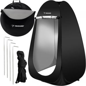 Letnerny-23492 Tente De Plage Mobile Avec Sac De Transport Étanche Opaque Pop Up Tente D'extérieur - Neuf