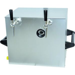 Groupe froid sec - ICH-ZAPFE.DE - 2 lignes - 130 litres/h - Compteur sup&eacute;rieur - Gris - Neuf