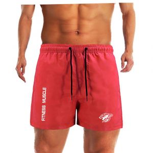 Bermuda Short De Plage Pour Hommes,Doublure En Maille,Pantalon De Bain,Séchage Rapide,Surf,Short De Plage,Fitness,Muscle,Pantalon De Sport Aquatique,Été-4xl-S - Neuf
