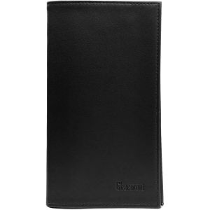 KALANKA-- Etui Porte chéquier Porte Carte crédit pièce d'identité (A07 Noir) - Neuf